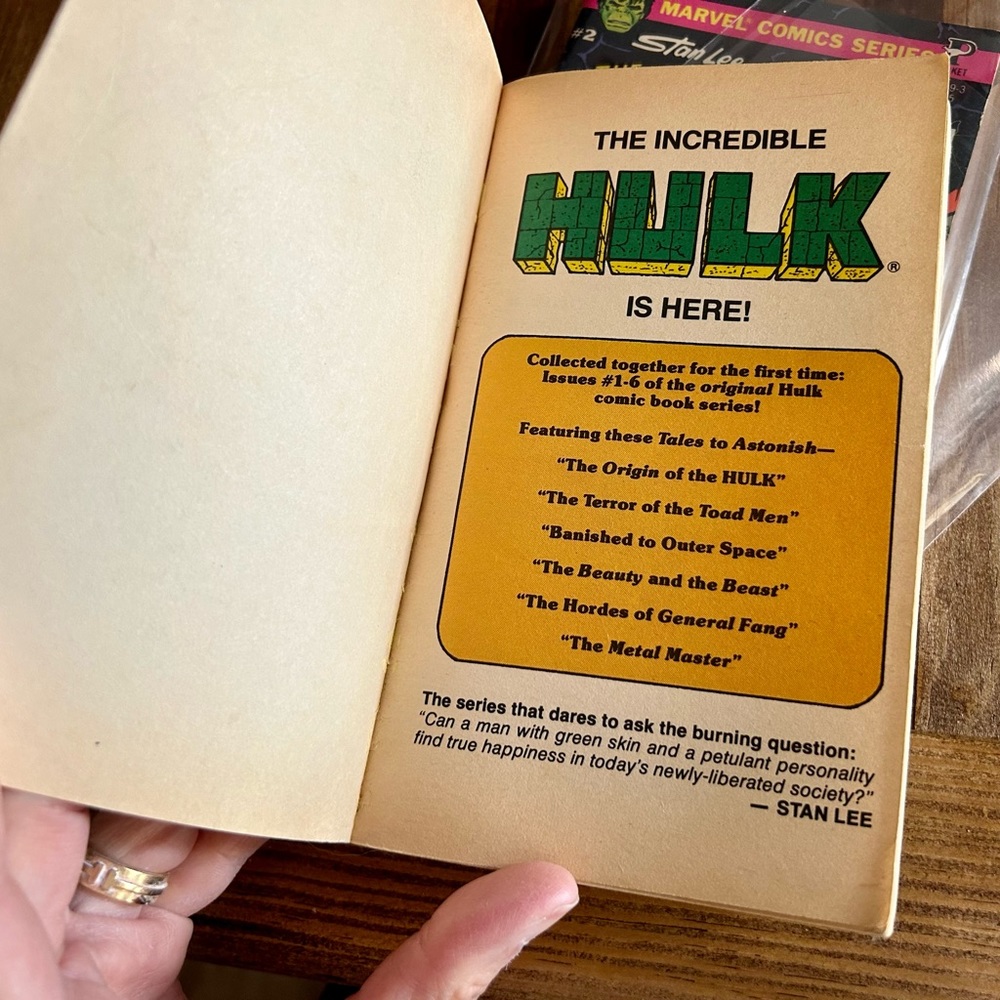 The Incredible Hulk paperbacks - Picture 8 of 9